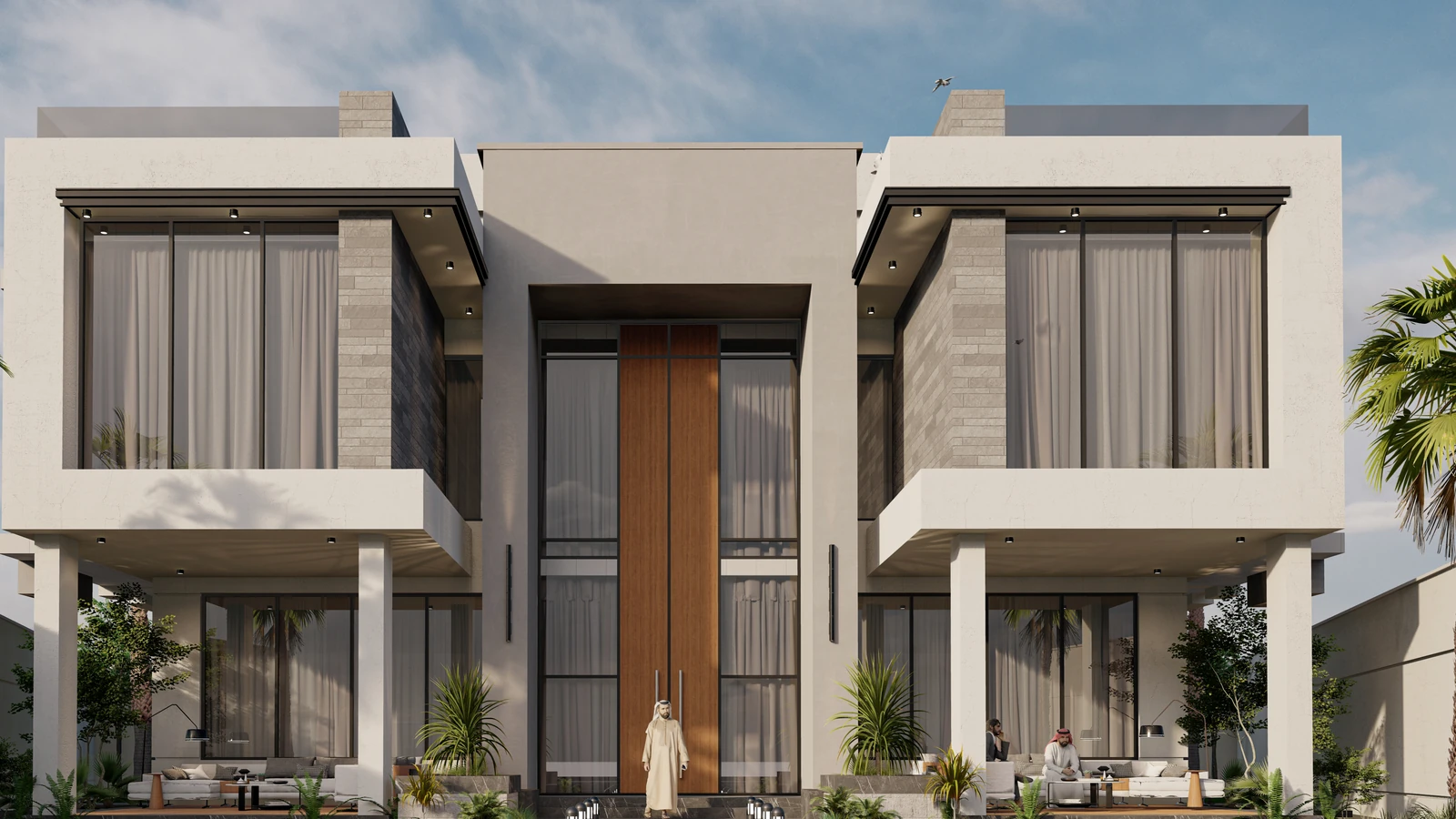 Villa model B, artist’s impression