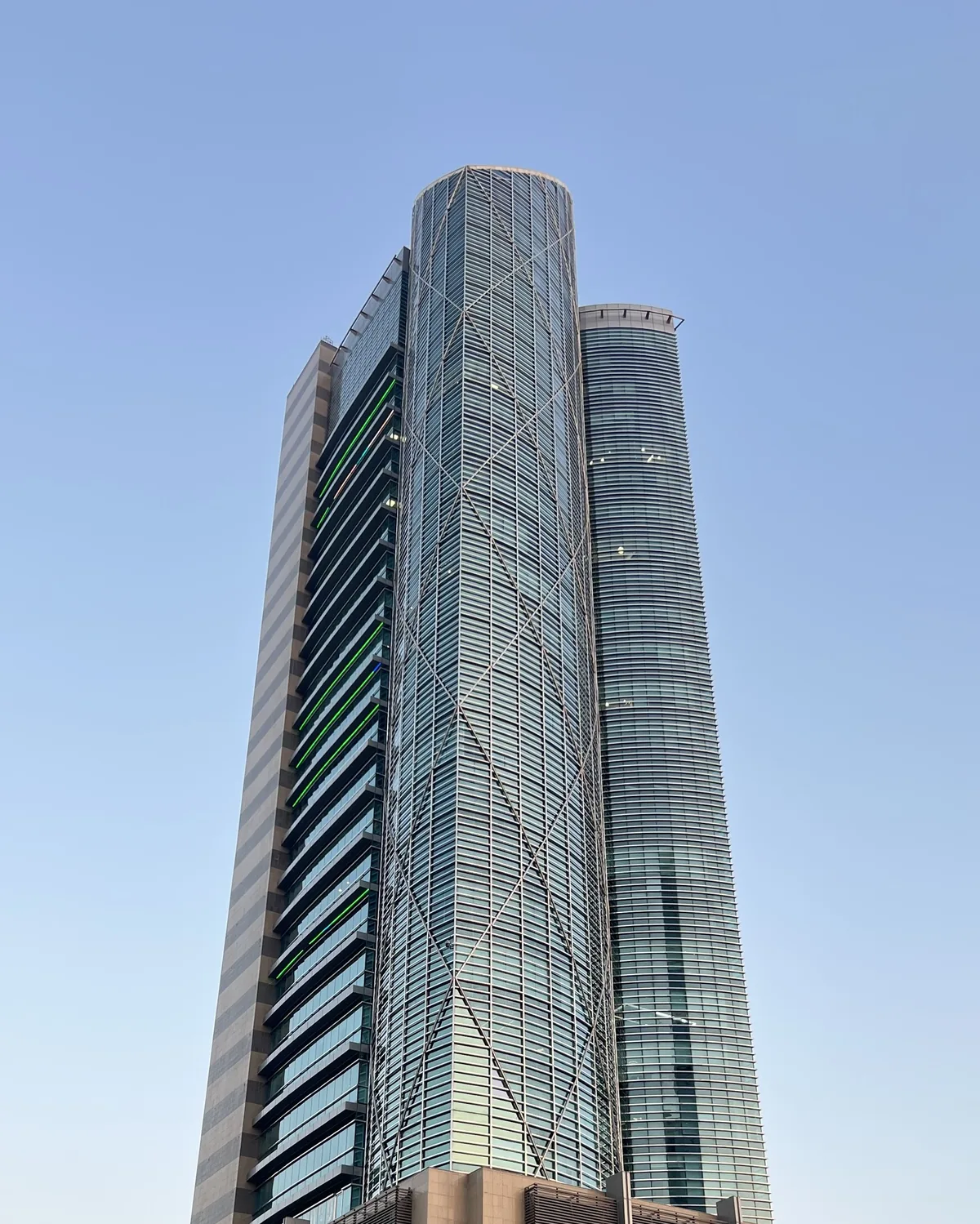 Tower façade