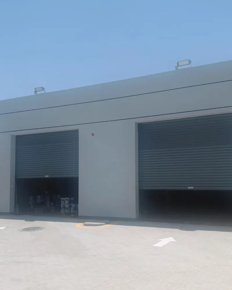 Service bays ready for fit-out